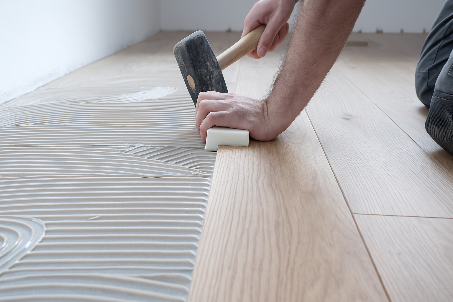 Bodenverlegung Laminat, Vinyl und Parkett fachgerecht verlegt